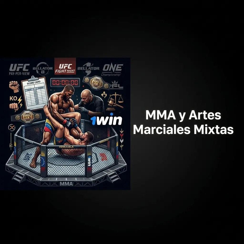 Apuestas MMA y Artes Marciales Mixtas en 1win Venezuela UFC Bellator ONE Championship PFL